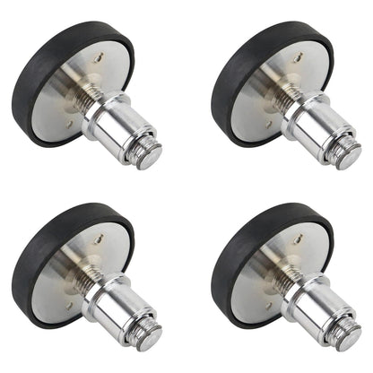 SONAKY 4pcs Shaft Diameter 38mm Car Lift Rubber Tray, 4-9cm Plus-High Car Lift Feet Pads Replace for 2 Post Car Lift Bridge Jack Car Heightening Feet Tray