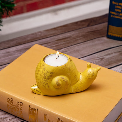 Candlestick Holders Easter Candlestick Home Furnishing Rabbit Animal Candle Tray Snail Eggshell Chicken Shape Candle Holders Party Decoration Candle Holders (Color : B)