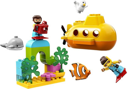LEGO DUPLO Town Submarine Adventure 10910 Building Kit (24 Pieces)