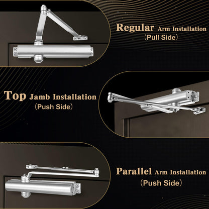 Medium Heavy Duty Grade 1 Commercial Door Closer NEWBNAG7016BC