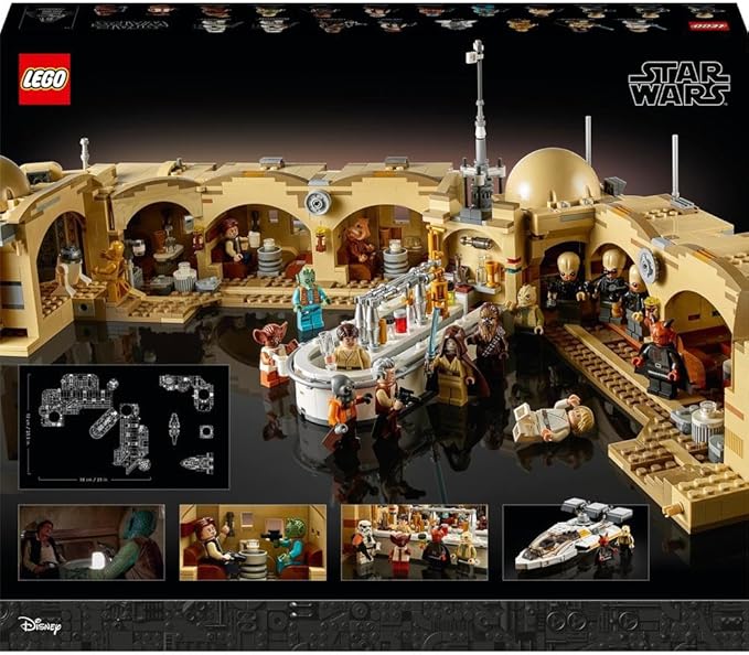 Lego Star Wars Mos Eisley Cantina Construction Toy Ages 16+ 3187 Pieces