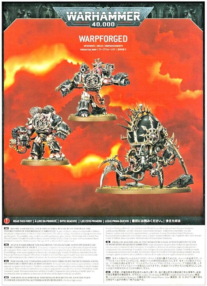 Warhammer 40K Chaos Space Marines Warpforged