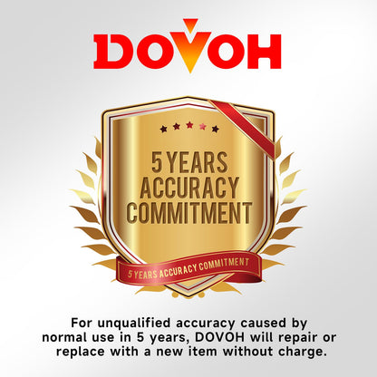 DOVOH Outdoor Laser Level with Receiver : Daylight High Visibility Laser Level 360 Self Leveling Up To 400ft Long Range High Power Green with Detector Outside Construction Landscaping, H3-360G