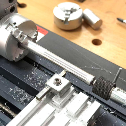 EssSthmy Mini Metal Lathe Machine, 36W 20000 RPM, Benchtop Lathe for Woodworking DIY,Crafting Wood & Soft Metal