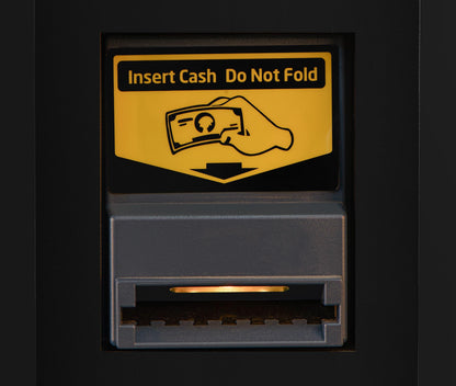KoolMore Refrigerated Snack Vending Machine with 36 Slots Featuring Credit Card Reader and Bill Acceptor in Black (KM-VMR-30-BR)