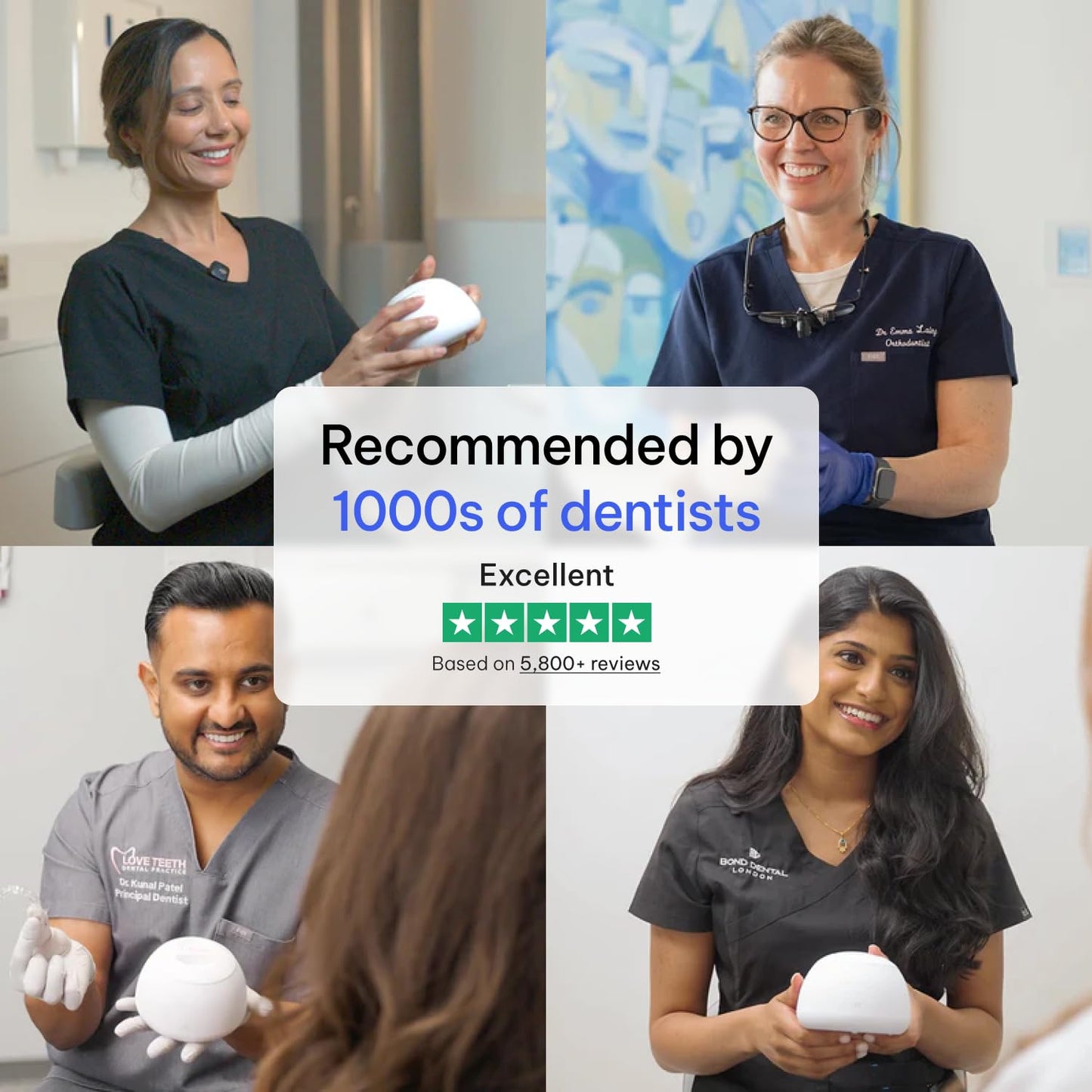 Zima Dental Pod PRO: Market-Leading, Best Aligner, Nightguard, Mouthguard, Denture, Ultrasonic Cleaner for Oral Dental Care