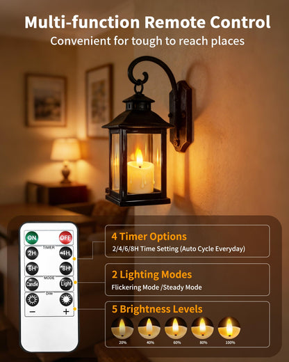 CAQUIRU Rechargeable Flameless Candles with Remote Timer, 1.5"x2" LED Tea Lights Candles Battery Operated, Electric Fake Flickering Votive Candles for Home Table Aniversary Wedding Decor (6 Pack)