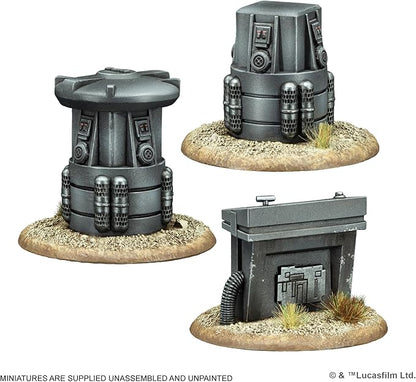 Asmodee Star Wars: Legion 3D Objective Tokens - Tabletop Miniatures Game Strategy Game for Kids and Adults Ages 14+ 2 Players 90 Min Playtime