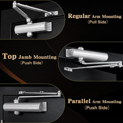 UL Grade 1 Commercial Adjustable Door Closer NEWBANG 9016BC