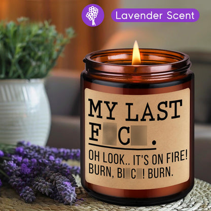 Fairy's Gift Candles, Cool Presents, Funny Relaxation Gifts for Women Men Mom Coworker Friend Boss - Cool Birthday Fun Presents for Her - Mothers Day, Sarcastic Office Relaxing Gifts for Women Nerd
