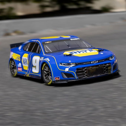 Losi 1/12 NASCAR RC Race Car Chase Elliott No. 9 2025 NAPA Chevrolet ZL1 2S AWD Brushed On-Road Battery &amp Charger Included Blue LOS1122509