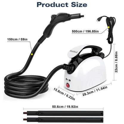 Waitbird Steam Cleaner, Handheld Steamer For Cleaning With 21 Accessories, 248 °F High Temperature, Suitable for Floor, Tile, Window