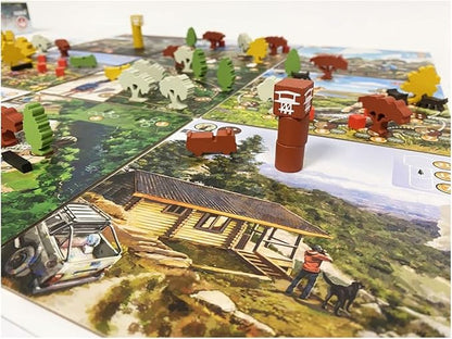 Floresta Board Game by Arcane Wonders – Nature-Themed Strategy Game with Beautiful Artwork – Collect Resources – Family-Friendly and Strategic Gameplay