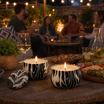 Citronella Candles Outdoor, 12 Pack Natural Soy Wax Citronella Candles, 300 Hours Long-Lasting Burn Citronellas Candle for Backyard, Garden, Patio and Camping