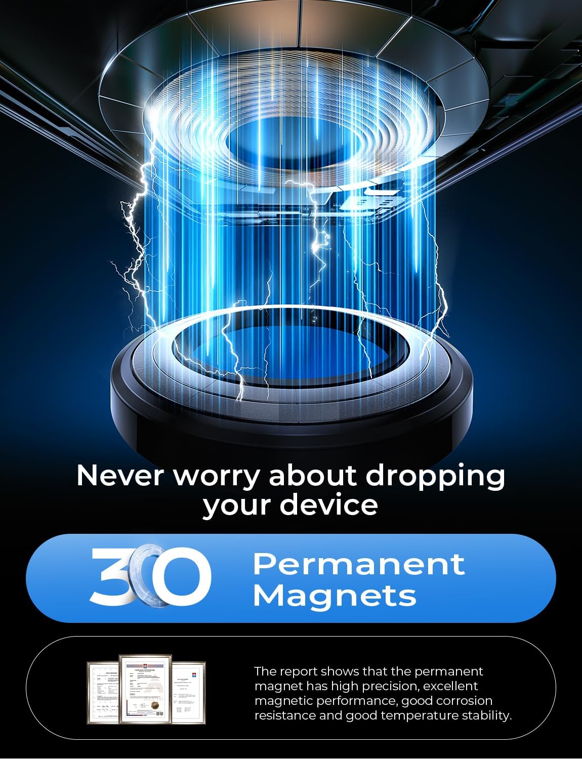 LISEN for MagSafe Car Mount iPhone 17 Car Accessories for Men Women Interior,Magnetic Phone Holder for Car [95% Increase Magnetic] Truck Vent Phone Mount 2X Mat Fit GPS iPhone 17 Pro Max Air 16 15