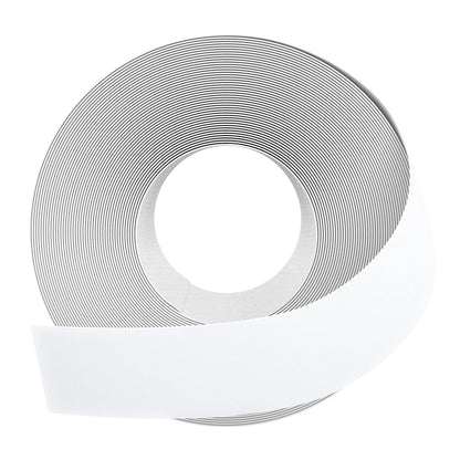 GSCIT Club White Edge Banding, 2 inch x 500ft Melamine Edge Banding with Hot Melt Adhesive Pre-glued Cabinet Edge Banding Flexible White Veneer Edging for Plywood Furniture Table