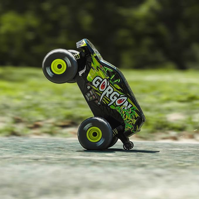 ARRMA RC Truck 1/16 Gorgon GROM 4X4 RTR Brushed Monster Truck (Battery &amp Charger Included) Yellow ARA2130T1
