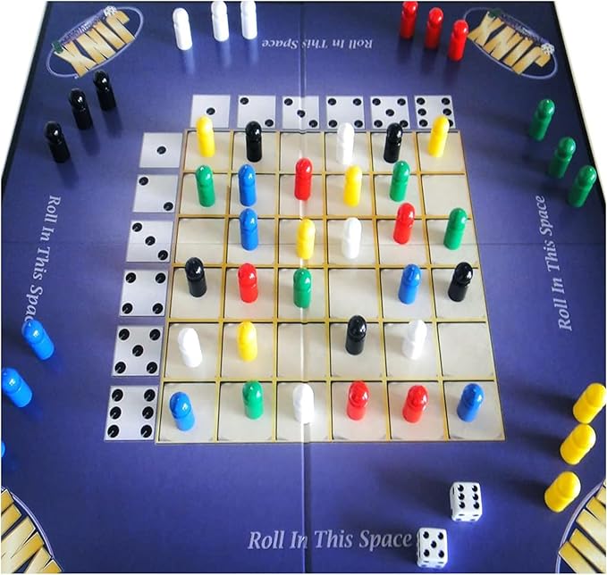 Jinx - Fast and Fun Board Game of Chance Where The Luck of The Roll Determines Your Fate - Game Night Fun for Family &amp Adults