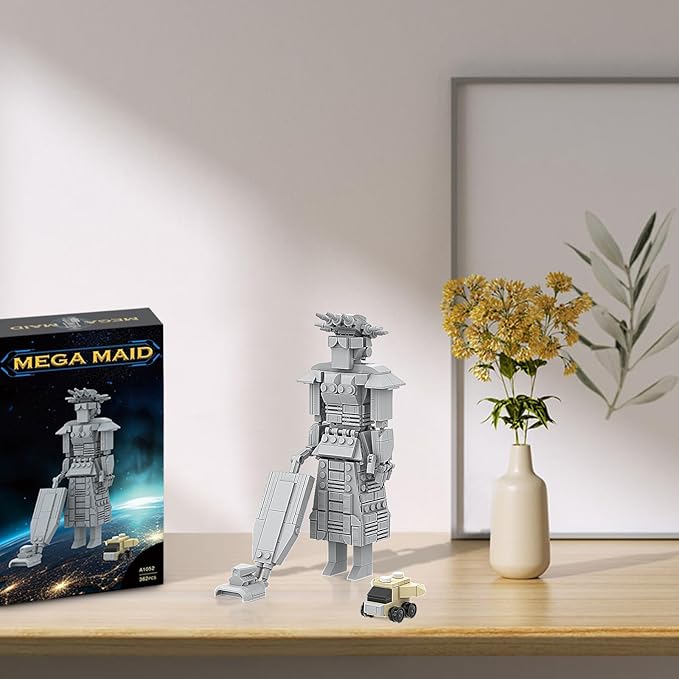 Mega Maid Spaceballs Creative Building Kit for AdultKidsDesktop Building Set Toy Christmas Bithday Gift(362PCS)