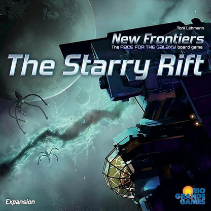 Rio Grande Games: New Frontiers Starry Rift - Expansion Board Game The Race for The Galaxy Board Game Ages 14+ 1-5 Players 45-90 Min