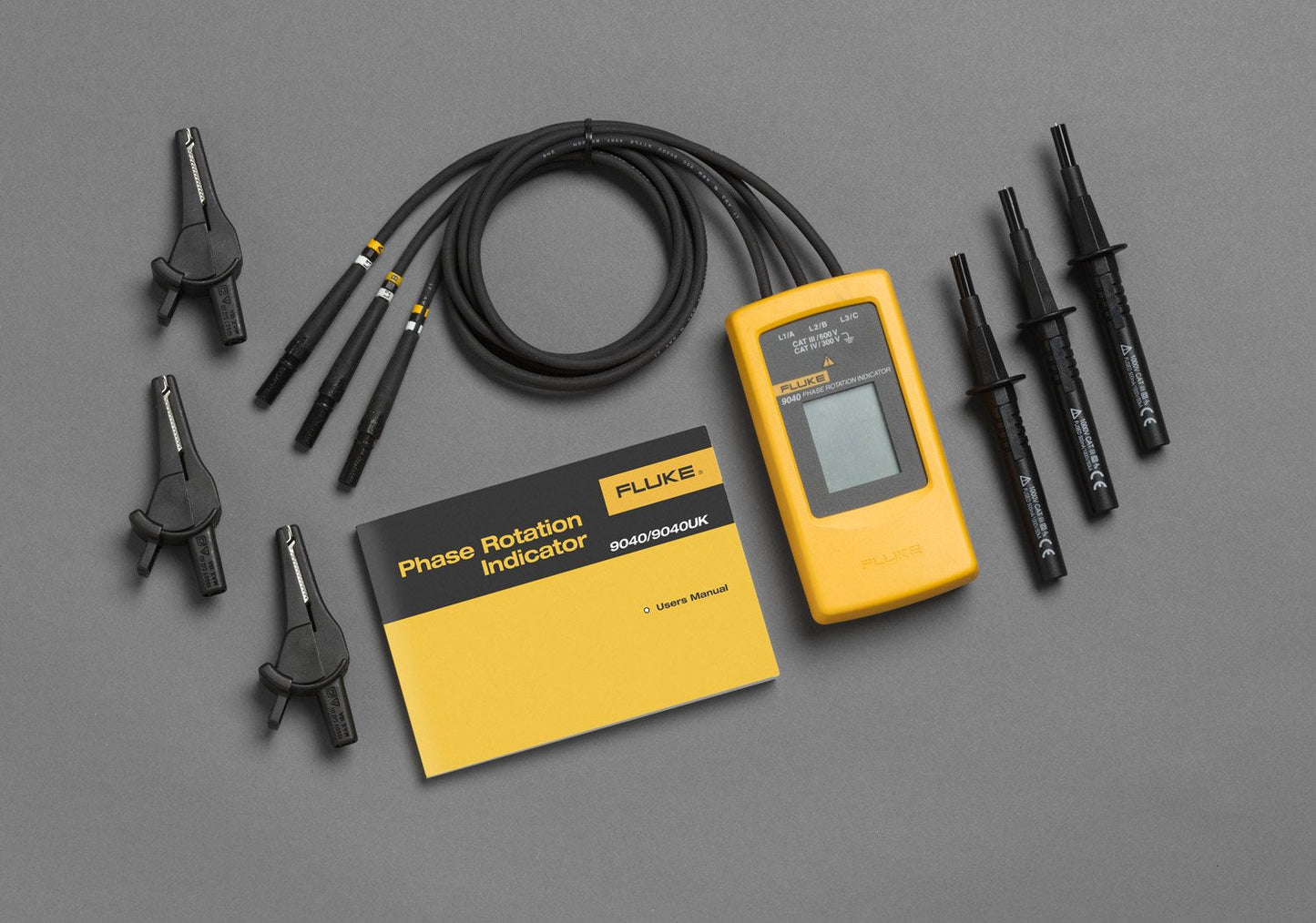 Fluke 9040 3 Phase Rotation Indicator