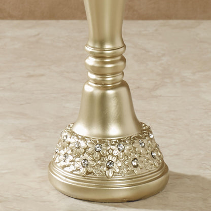 Rya Gem Candleholders Champagne Gold Set of Three