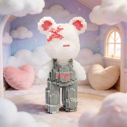 Small Candy Bear Building Blocks (2850 PCS) Creative Animal Brick Set for Kids &amp Adults Micro Building Blocks Teddy Blocks Children Toys for Christmas Halloween Anniversary