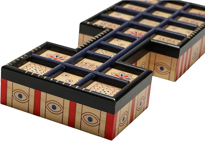 The Royal Game of Ur Board Game – Ancient Strategy Board Game for 2 Players Fast-Paced and Easy to Learn Over 4500 Years Old
