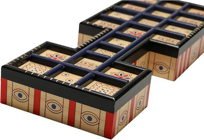 The Royal Game of Ur Board Game – Ancient Strategy Board Game for 2 Players Fast-Paced and Easy to Learn Over 4500 Years Old
