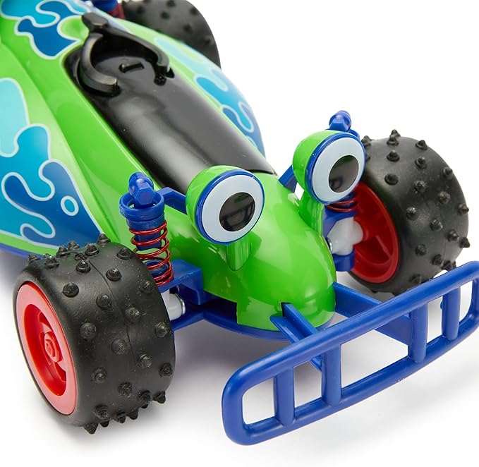 Disney Store Official RC Car – Toy Story – Kids Remote Control Car with Steering Wheel Controller – Inspired by Andy's Toy Car – Perfect for Your Own Kids Toys Collection for High-Octane Fun