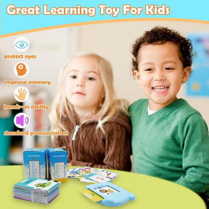 MAYAPHILOS 510 Sight Words Brazilian Portuguese and English Talking Flash Cards, Learn for Kids Language Learning Speech Therapy Toys for Toddlers