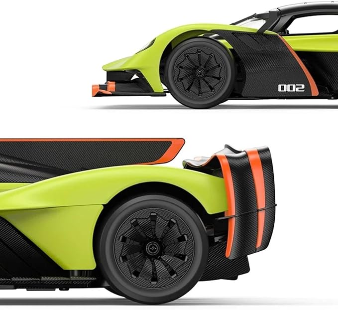 1/14 RC Car AMR Pro AMR23 Alloy Formula 1 for Aston Martin-Valkyrie Remote Control Car Model AMR Pro 600 mAh with Lights Adult Collectible