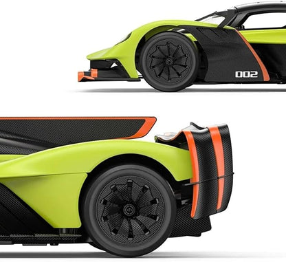 1/14 RC Car AMR Pro AMR23 Alloy Formula 1 for Aston Martin-Valkyrie Remote Control Car Model AMR Pro 600 mAh with Lights Adult Collectible