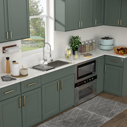 Logmey 36 Inch Drop In Kitchen Sink 36x19 Large Handmade Stainless Steel Sinks 16 Gauge Round Corner Topmount Single Bowl Kitchen Sinks 36x19x9 Inche