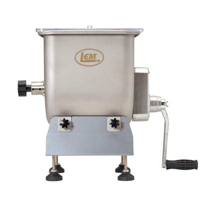 LEM Products BigBite 25 Pound Capacity Fixed Position Meat Mixer, Stainless Steel, Motor or Grinder Not Included