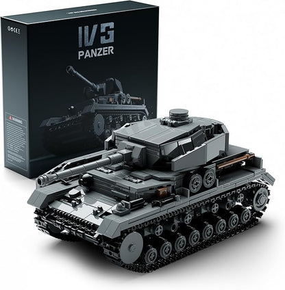 Nifeliz Panzer IV G Military Tank Building Set for Adults WW2 Collectible German Pz.Kpfw. IV G Army Model Toy to Build and Display Ideal Gift for Military Fans (1006PCS NF10312)