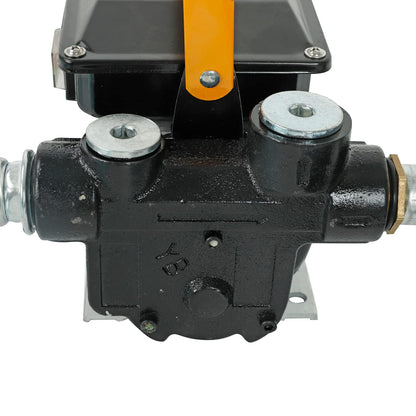 BLACKHORSE-RACING Self Priming 110v Ac 16GPM Oil Transfer Pump Fuel Diesel Kerosene Biodiesel Pump w/Hose & Nozzle