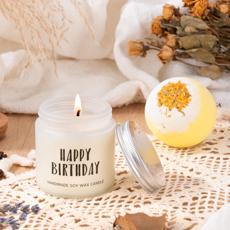 isolune Birthday Gifts For Women, Teen Girl, Her - Gift Baskets with Cute Daisy Aesthetic Glass Cups Gift Set 7pcs - Perfect for Girl, Sister, Daughter, Friends