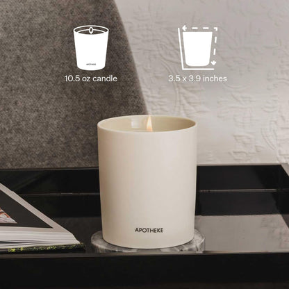 Apotheke Signature Scented Candles for Home, Elderflower Sugar