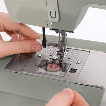 SINGER | Heavy Duty 4452 Sewing Machine, Gray + SINGER Machine Carrying Case, Black