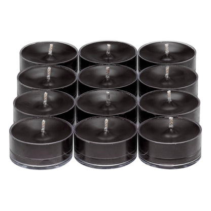 PartyLite Gift Set of 12 Universal Tea Lights, Fig Fatale Scented, Notes of Apricot, Green Fig, Peach, Mango, Strawberry and Vanilla, 4-6 Hour Burn Time, Luxurious & Rich, Perfect for Gifting