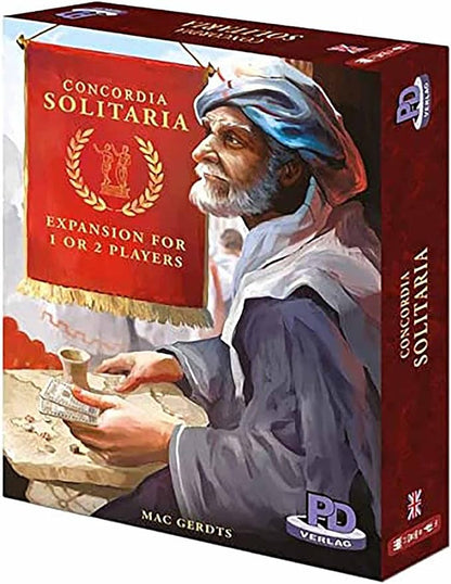 Rio Grande Games Concordia Solitaria Expansion: Solo &amp 2-Player Board Game Strategy