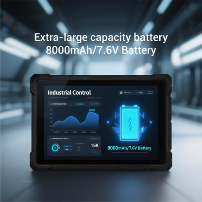 HEIGAOLA 10.1 inch Rugged Windows Tablet, Celeron Quad-Core 8GB RAM 128GB SSD,IP67 Waterproof & Dustproof Tablet PC,1920x1200 FHD, 8000mAh/7.6V, WiFi 5,HDMI, for Industrial Outdoor Field Service