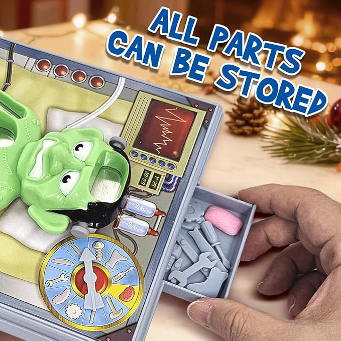 Operated Monster Board Game for Kids Ages 3-8-12 Years Old with Tweezers and Fun Game Pieces Classic Education Board Game for Single or 2 Player Popular Gifts for Kids