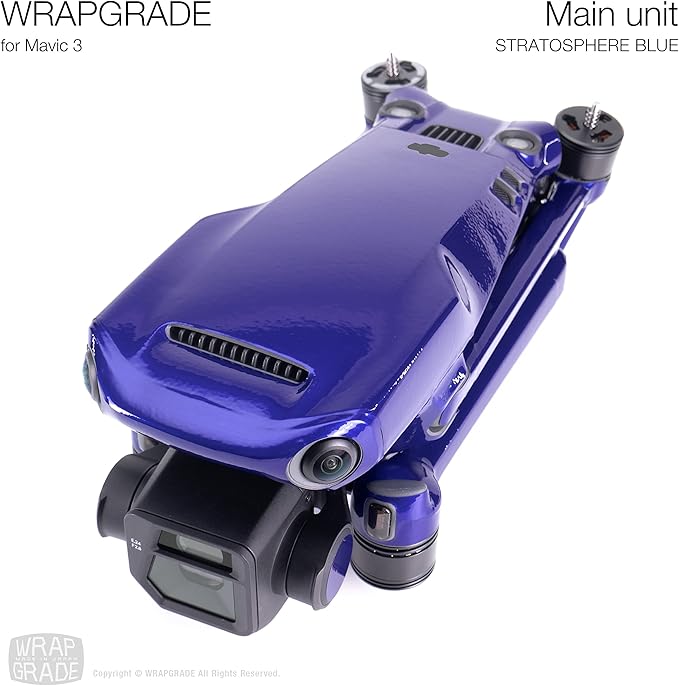 WRAPGRADE Skin Compatible with DJI Mavic 3 Pro (Stratosphere Blue)