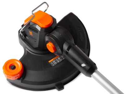 Wen 20V Max Cordless String Trimmer and Leaf Blower Combo Kit with 4Ah Battery and Charger (20VK2LBT)