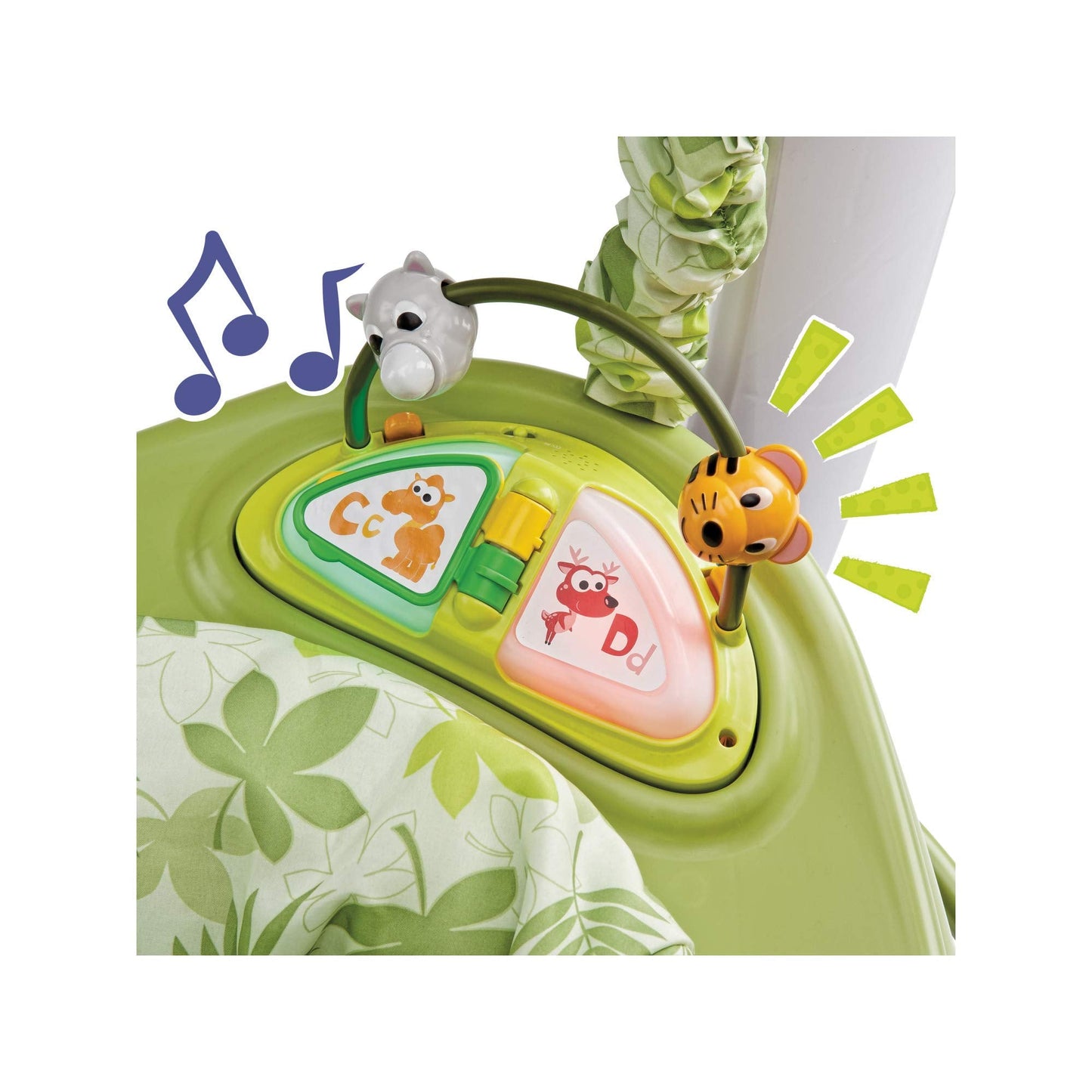 Evenflo Exersaucer Activity Center, Safari Friends, Safari Friends,Less than 18 months