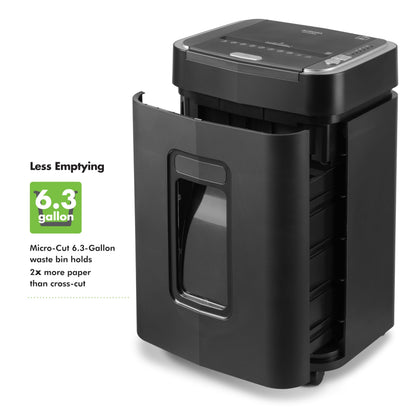 Aurora Professional Grade 150-Sheet Auto Feed Micro-Cut Paper and Credit Card Shredder/60 Minutes Continuous Run Time