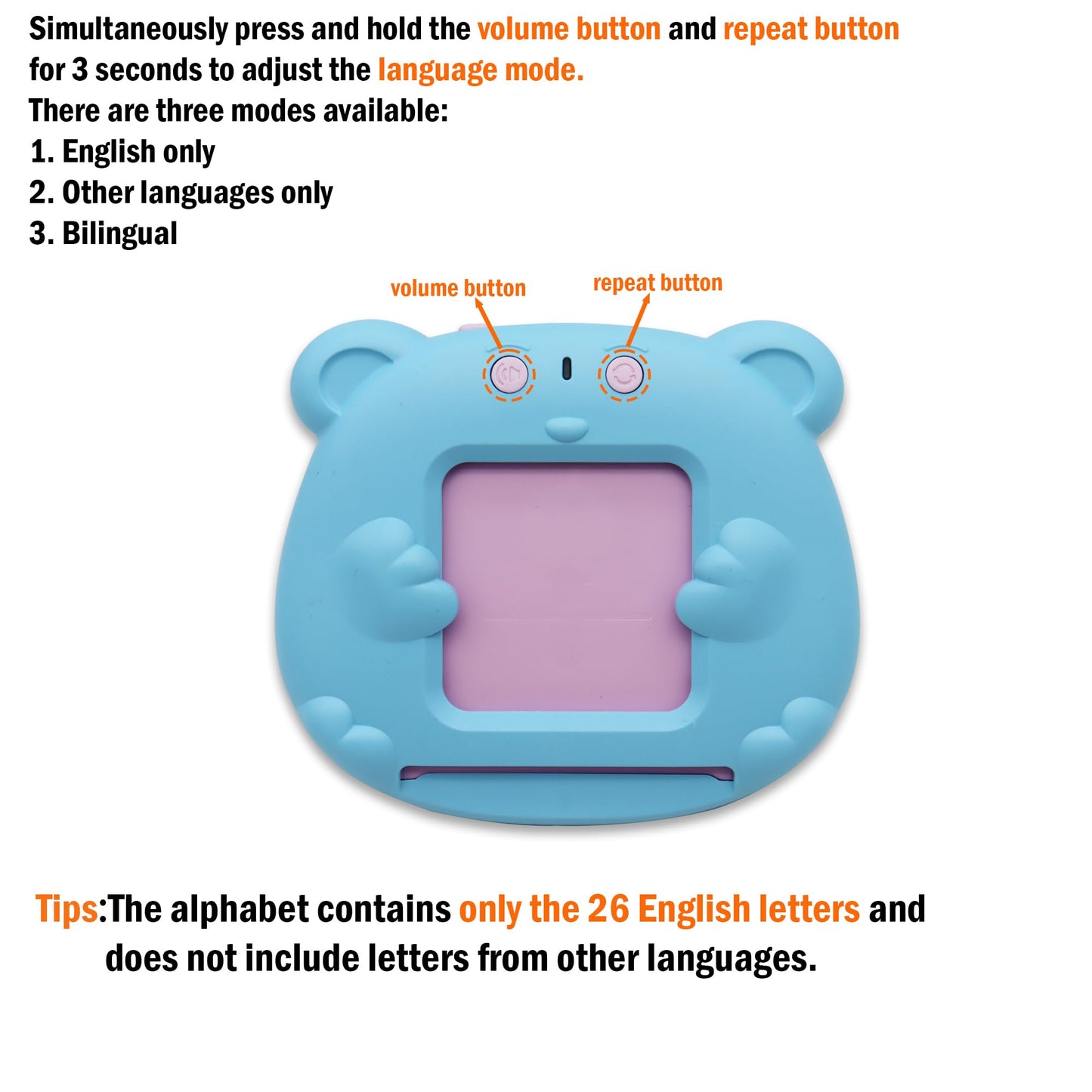 MAYAPHILOS 510 Sight Words Brazilian Portuguese and English Talking Flash Cards, Learn for Kids Language Learning Speech Therapy Toys for Toddlers