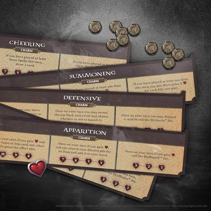 USAOPOLY Harry Potter: Hogwarts Battle - The Charms and Potions Expansion/Second Expansion to Harry Potter Deckbuilding Game/Featuring New Abilities &amp Cards/Officially Licensed